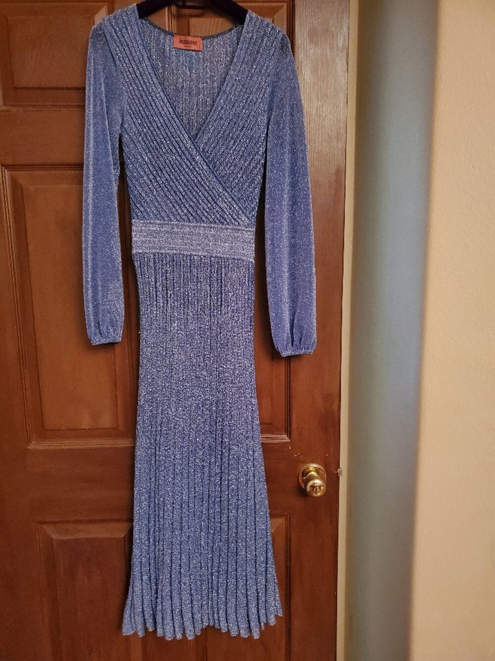 Gorgeous MISSONI Lurex Midi Dress - Picture 2 of 4